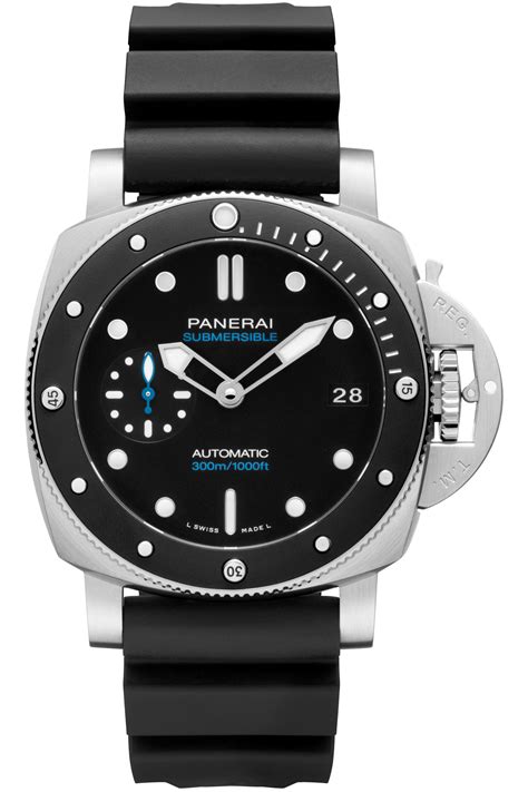 panerai submersible black ceramic|panerai submersible price.